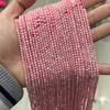 3mm facetada de pedra natural corte rosto pequenas contas de arroz ângulo de corte contas soltas turmalina romã ágata luar Tianhe lapis lazuite