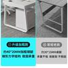 Escritorio de Oficina Escritorio de Oficina Hogar Gabinete con Cajones Mesa para 2 Personas Combinación de Mesa y Silla Mesa Moderna Simple
