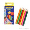 6 cor lápis de cor lápis de cor 12 cor criativa desenho animado aquarela caneta estudante papelaria caixa pintura colorida