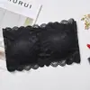 Nuevo Estilo Encaje Sexy Tubo de Pecho Ropa Interior Anti-luz Reunido Base de Niña Banda Sujetador Almohadilla Sujetador Una Palabra Wai Mujeres