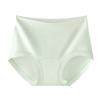 Ropa interior de algodón puro de tiro alto Zhiqu para niñas, antibacteriana grado 10A, talla grande, 100% algodón, clase A, calzones sin costuras, ropa interior talla grande para mujer