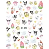 Adesivos para Nail Art em Relevo Estilo Ins em Estoque para Venda por Atacado, Adesivos de Unha de Alta Qualidade, Estilos Mistos, Designs Variados, Tendências Populares Online