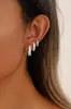 Conjunto de Brincos de Pérola Estilo Francês, Presilhas de Orelha para Mulheres, Brincos de Designer, Brincos de Luxo, Luxo Leve, Sensação de Alto Padrão, Pedido Mínimo de Uma Peça