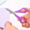 Tijeras Infantiles de Acero Inoxidable con Escala Tijeras Estudiantiles de Colores Tijeras Hechas a Mano Tijeras Portátiles de Oficina Pequeñas para Cortar Papel