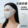 Mascarilla protectora solar de cara completa para mujeres en verano, protección UV, mascarilla de protección solar transpirable para ciclismo, protector solar 3D, mascarilla facial anti-manchas