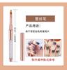 Pluma para pintar arte de uñas con taladro color oro rosa 15 piezas juego de pluma de línea de arrastre acrílica cabeza redonda cabeza plana cabeza fina para terapia de luz