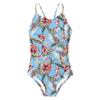 Comércio Exterior Impressão Digital 3D Série Floral de Desenho Animado Infantil Roupa de Banho Peça Única Estilo Alcinha para Meninas Europeias e Americanas de Verão