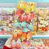 Novo Grampo de Cabelo Sorvete Cor Gradiente Arco-Íris Clipe de Cabelo Criativo Divertido Tema Comida para Meninas Franja Lateral Acessório de Cabelo