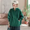 Nuevo Top con Capucha de Color Sólido Primavera 2026, Holgado y Versátil, Camiseta Sudadera de Algodón Simple y Adelgazante al por Mayor