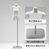 Nuevo expositor de maniquí de cuerpo entero plano estilo coreano para ropa de mujer, ventana de exhibición de medio cuerpo plano, accesorios de maniquí para tienda de ropa