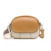 Bolsos 2025 Nuevo Estilo Moda Femenina Trabajo y Desplazamiento Pequeño Bolso Redondo Casual Bolso de Hombro Estilo Extranjero Versátil Bandolera Bolso de Mujer