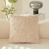 Fábrica de Origem Travesseiro Macio, Amigo da Pele, Que Não Solta Fiapos, Almofada Decorativa para Sofá de Sala de Estar com Textura de Pelo de Coelho Sintético