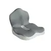 Cojín de Asiento Integrado y Almohada de Respaldo de Espuma Viscoelástica para Estudiantes, Sillas de Oficina y Cojín Lumbar para Coche