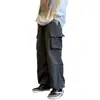 Comercio Exterior Transfronterizo 2026 Primavera Pantalones de Trabajo para Hombre Estilo Japonés High Street Sueltos Rectos Casuales Venta al por Mayor en Stock