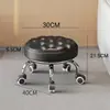 Taburete Pequeño con Rueda Universal Silenciosa Taburete para Juntas Taburete para Cambiar Zapatos Taburete de Tabla Ruedas Domésticas Silla Taburete Bajo Andador Infantil Taburete Bajo