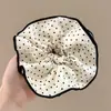 Goma para el pelo extragrande de estilo coreano de alta resistencia, coletero estilo perezoso para niñas, banda elástica para el pelo de alta gama