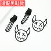 Charms para Sapato Crocs Desenho Animado Raio Grafite Urso Preto Acessórios Acessórios para Chinelo DIY Charms de Sapato Removíveis Atacado do Fabricante