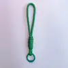 Nuevo Estilo Pulsera Trenzada Anudada para Teléfono Llavero Corto Anti-Pérdida Correa de Muñeca para Taza de Agua Accesorios Versátiles de Dopamina Venta al por Mayor