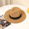 30% Sombrero de Copa Plegable Sombrero de Sol de Verano Sombrero de Paja Sombrero de Copa de Jazz Británico Sombrero de Paja Cónico Fabricantes de Sombreros para Hombres y Mujeres