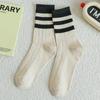 Calcetines nuevos de otoño e invierno para mujer, de media pantorrilla, de moda, Mori, japoneses y coreanos, clásicos, combinables, de media pantorrilla, estilo universitario.
