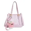 Bolsa de mão feminina de alta qualidade 2026 nova tendência de primavera para sair, bolsa de ombro estilosa e requintada, bolsa tipo balde crossbody