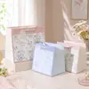 Bolsa de Regalo de Moda con Fondo Ancho para Niñas, Bolsa para Empaquetar Regalos de Cumpleaños, Gran Capacidad, Engrosada, Bolsa de Compras Portátil de Almacenamiento