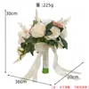 Ramo de novia artificial más vendido a nivel transfronterizo para bodas, sesiones de fotos y decoración del hogar