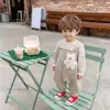 Conjunto de Overol Nuevo para Bebé 2026, Estilo Otoño para Niños, Suave Felpa de Doble Cara, Atuendo de Dos Piezas Moderno y Elegante para Salidas