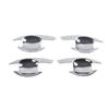 Aplicable a 2019 L200/TRITON-ABS galvanoplastia tazón de puerta exterior-4 piezas piezas decorativas con palabras