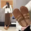 Zapatos Birkenstock Retro de Dedos Divididos Cobertura Total para Mujer Otoño 2026 Nuevos Zapatos Planos Casuales de Corte Bajo Mary Janes Zapatos Pequeños de Cuero