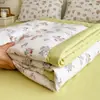 Colcha de Algodão Lavado Refrescante de Verão 2026 Novo Estilo Estilo Ins Quilt de Verão para Dormitório de Estudante Quilt Fino Quilt de Ar Condicionado