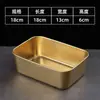 Contenedor de Acero Inoxidable para Alimentos con Tapa Cuadrado Lonchera Almacenamiento en Refrigerador Preparación para Olla Caliente Lonchera para Exteriores Caja Cuadrada Pequeña Regalo