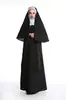 Disfraz de Cosplay de Sacerdote Masculino y Monja Femenina para Halloween Disfraz de Cosplay de Pareja Accesorio de Disfraz de Sacerdote Disfraz de Escenario para Mujer