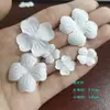 50 Piezas Flores Pequeñas de Satén 3D Adornos DIY Hechos a Mano Vestidos de Boda Vestidos de Noche Faldas Materiales Decorativos