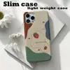 Popular en Japón y Corea, linda funda de teléfono con patrón de fresas 3D adecuada para iPhone 17 Pro, cubierta protectora de estilo minimalista