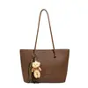 Bolsa Feminina da Moda Bolsa Tote de Alta Qualidade Nova Bolsa de Mão Simples Retrô Bolsa de Ombro/Axila Versátil Color Block