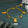 Pulsera de sirena de arena de Vietnam tendencia nacional china de alta gama color esmalte artesanía pulsera joyería al por mayor