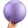 Pelota de yoga de paja de 25 cm, pelota de pilates gruesa, esmerilada, a prueba de explosiones, para entrenamiento de gimnasia en interiores, mini pelota de yoga de PVC