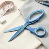 Tesoura de Costura Multifuncional Cabo Antiderrapante de Pegada Macia Ponta Afiada de Aço Inoxidável Tesoura para Tecido de Roupa Artesanato Tesouras Domésticas