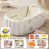 Bañera inflable transfronteriza, bañera para bebés, bañera para niños, bañera inflable de PVC al por mayor