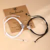 Pulsera de Pareja Nuevo Amor Transfronteriza Creativa Europea y Americana de Acero Inoxidable con Forma de Corazón Hueco Pulsera Tejida Femenina Venta Directa de Fábrica