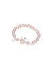 Pulsera de Conejo de Amatista Femenina ins Lujo Ligero Sentido de Diseño de Nicho Pulsera de Conejo de Ágata Roja Imitación Fuente en Vivo Femenina