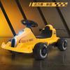 Carrinho de kart elétrico infantil quatro rodas 1-3 anos tesouro masculino e feminino carro de brinquedo controle remoto pode sentar pessoas carro a bateria infantil