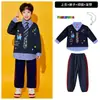 Fantasias de cheerleading infantis, trajes para a cerimônia de abertura do dia esportivo do ensino fundamental, uniformes de classe do jardim de infância e trajes para apresentações em grupo