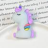 Fornecido diretamente pelo fabricante: Chaveiro de Pelúcia de Unicórnio Famoso na Internet, Pingente para Carro, Boneca Tridimensional de PVC de Cavalo Colorido para Casal