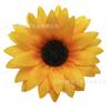 Direto da fábrica 2,5-13,5 cm cabeça de flor de girassol guirlanda de flor de girassol feita à mão materiais de decoração de casamento atacado