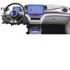 21-24 BYD Dolphin Película Especial para Tela Central de Controle Película Protetora de Interior Decoração Película de TPU Modificada