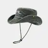 Nuevo Sombrero para el Sol de Exterior para Mujer, Moderno, Selva, Senderismo, Pesca, Parasol, Sombrero de Senderismo, Sombrero para el Sol Bordado para Hombre