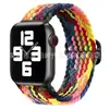 Adecuado para correas de Apple Watch, Iwatch8S Hebilla deslizante Correa elástica de nailon ajustable de doble bucle