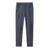 Pantalones de Secado Rápido para Exteriores para Hombre, Transpirables Finos de Pierna Recta para Primavera y Otoño, Transpirables para Senderismo, Montañismo, Running, Pantalones Largos de Secado Rápido